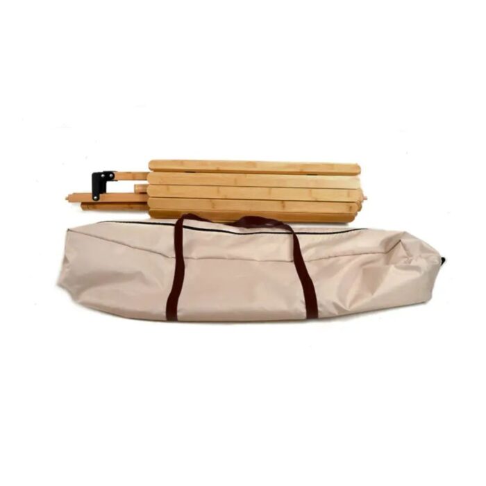 Outdoor Camping Portable Bamboo Folding طاوله خشب البامبو - Image 5