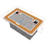 Sea pool with Flooring deep 2 mtr 5x3mtr size